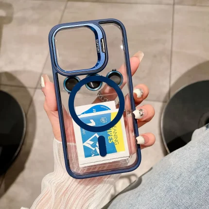 Shockproof iPhone Case with Lens Protector for iPhone 16 / 15 / 14 / 13 Pro Max