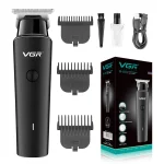 VGR V-937 Professional Hair Trimmer with LCD Display, Durable Men Grooming Clippers, 8-Hour Runtime, Single Pack
